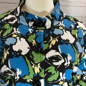 🌟 Charter Club Floral Quarter Sleeve Jacket 3X